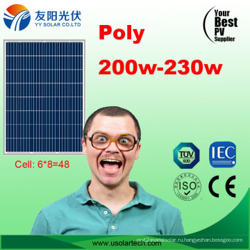 Модуль солнечных панелей солнечной батареи Hot Mono Poly 4bb 200W на складе